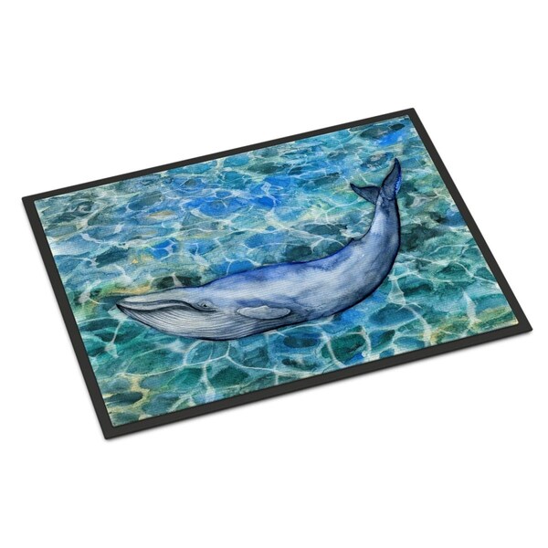 Carolines Treasures 24 x 36 in. Humpback Whale Indoor or Outdoor Mat BB5340JMAT - main